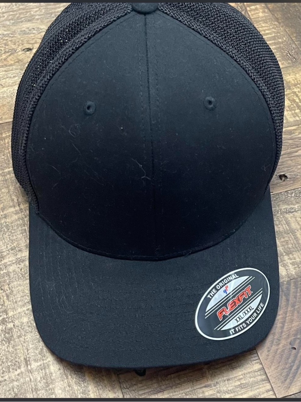 Black Mesh Back Trucker Cap
